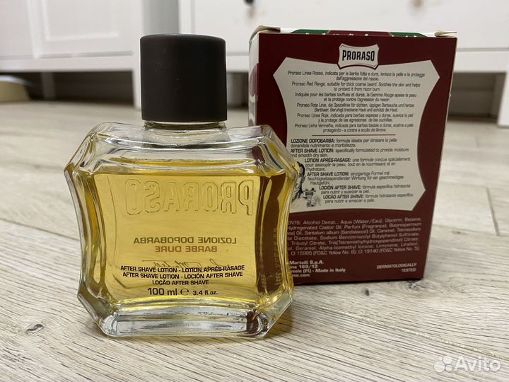 Лосьон после бритья proraso Sandalwood