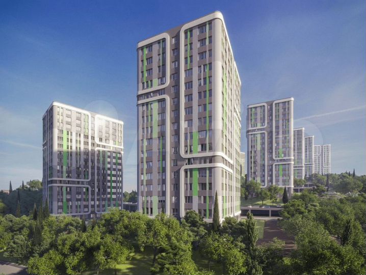 1-к. квартира, 37,3 м², 15/16 эт.