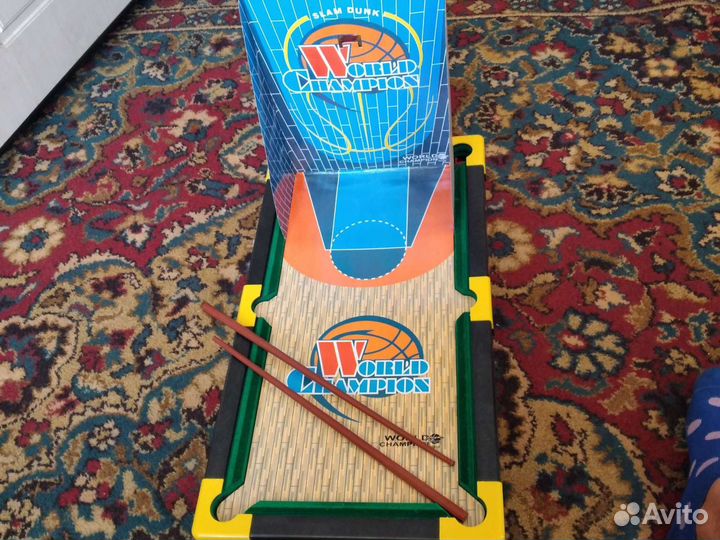 Детский бильярд5в1Настольный 56на30