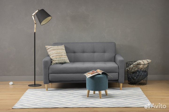 Диван Нумо Мини Textile Silver
