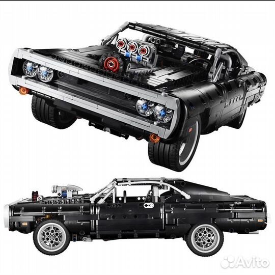 Аналог Lego technic 42111 dodge charger