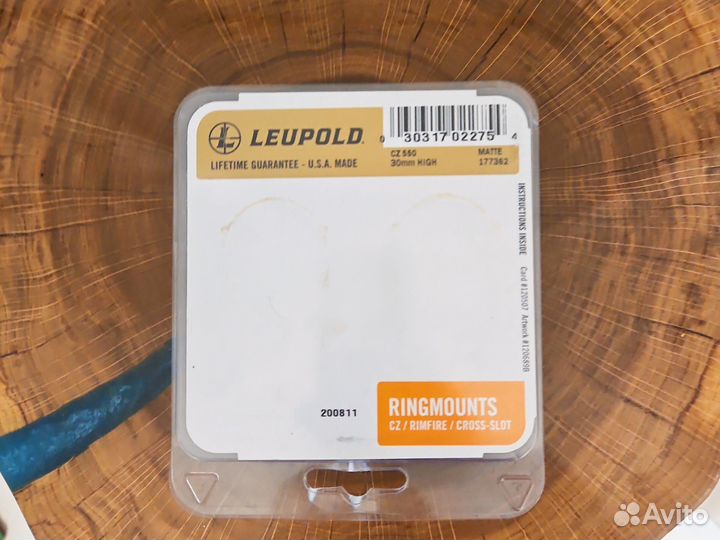 Кольца leupold cz 550 30 мм