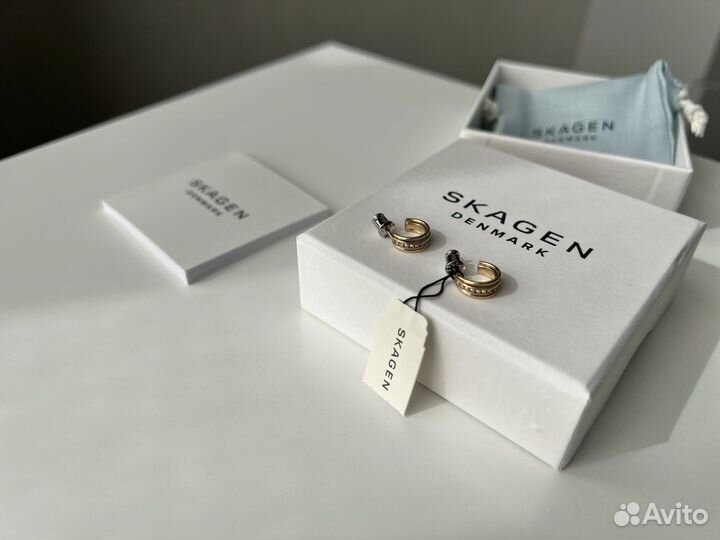Серьги Skagen новые
