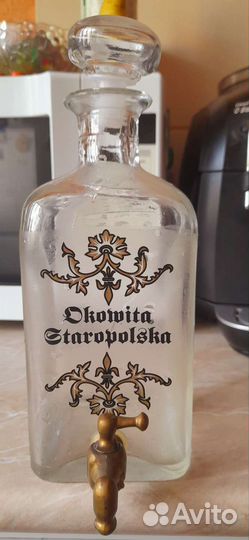 Стеклянная бутылка 1 л