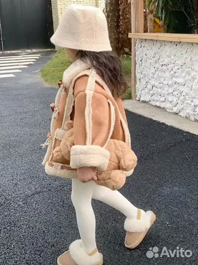 Дубленка детская 104