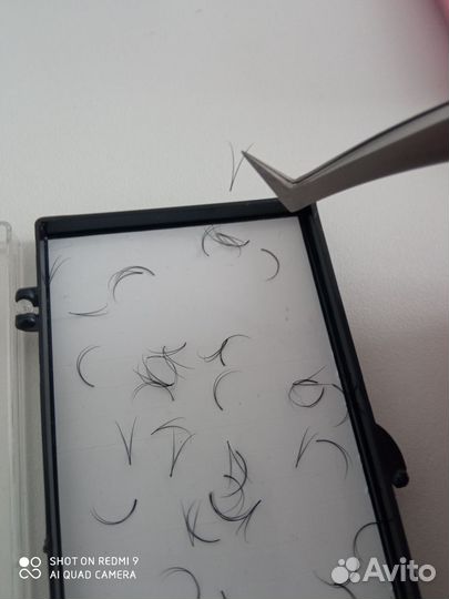 Готовые пучки для наращивания ресниц