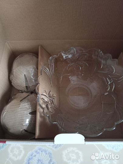 Хрустальная салатница