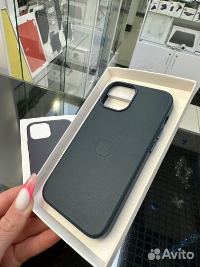 Чехол Apple для iPhone 13 mini Leather Case MagSaf