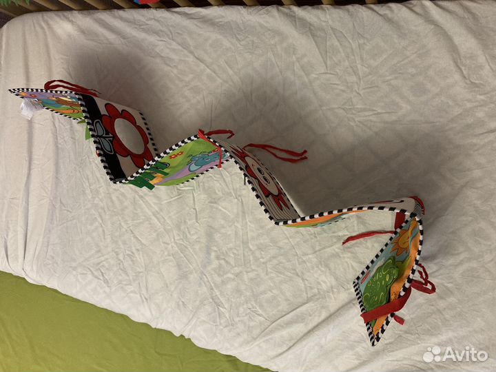 Книжка раскладушка мягкая tiny love