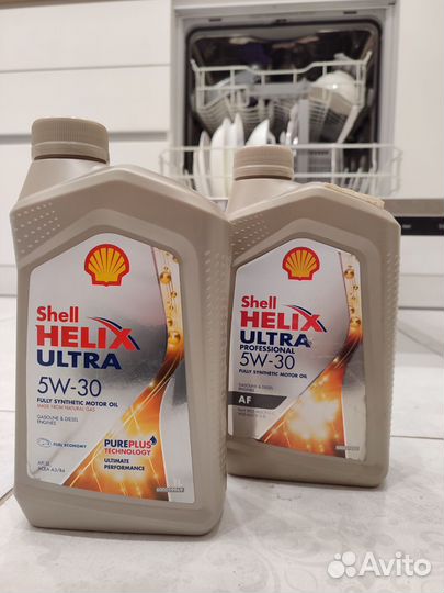 Масло моторное 5w30 shell Helix Ultra