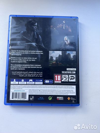 Игра для приставки ps 4 The Last Of Us 2