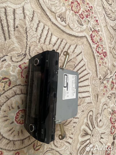 Штатная магнитола на toyota corolla 180