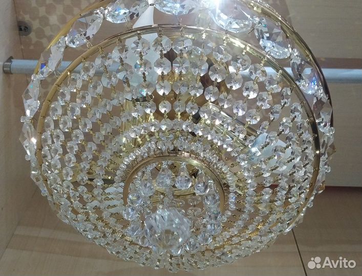Люстра хрустальная Чехословакия preciosa