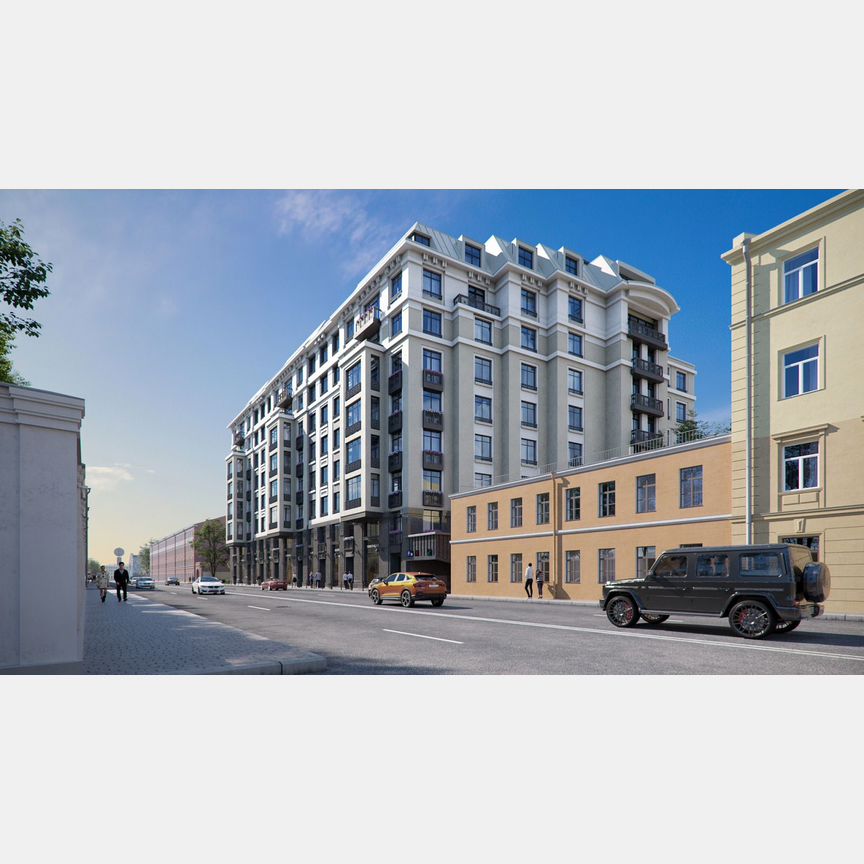1-к. квартира, 54,7 м², 8/9 эт.