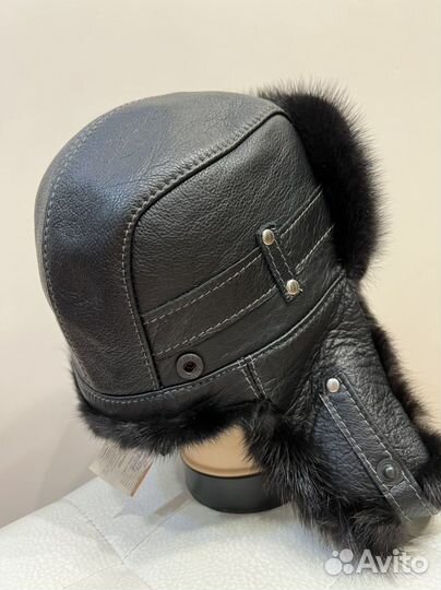 Новая Мужская шапка из меха норки