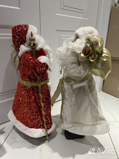 Дед Мороз, фигурка под ёлку, новый и большой