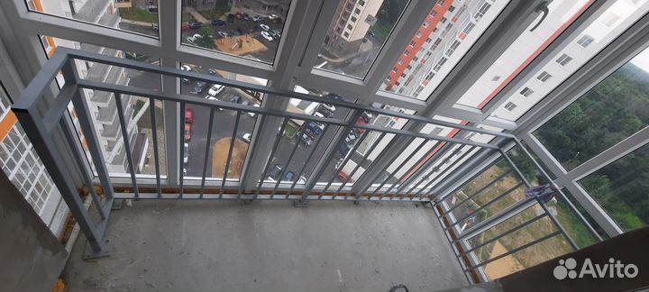 Металлическое ограждение балкона