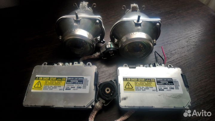 Комплект ксеноновых линз