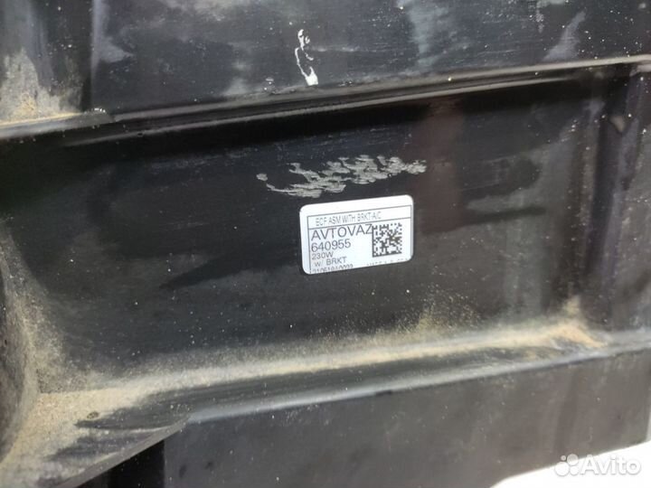 Диффузор радиатора Лада Гранта 2011