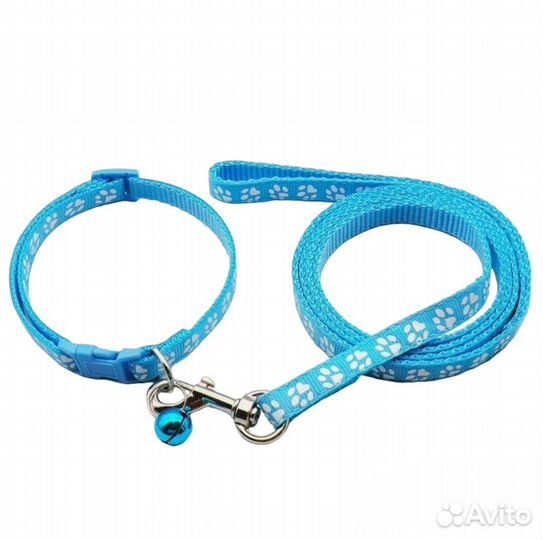 Ошейник с поводком