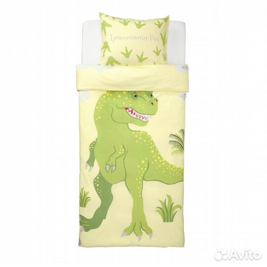 Детское постельное белье IKEA Динозавры