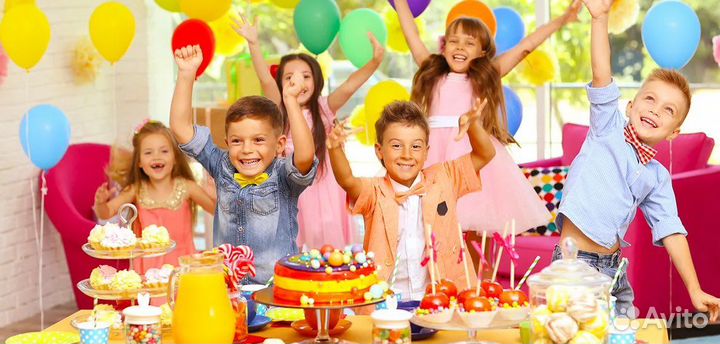 Анимация на детский праздник, шоу программы