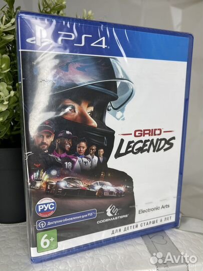 Игра PS4 игра EA grid Legends Новая