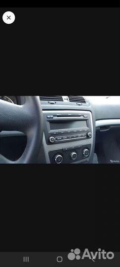 Штатная магнитола на skoda octavia a5