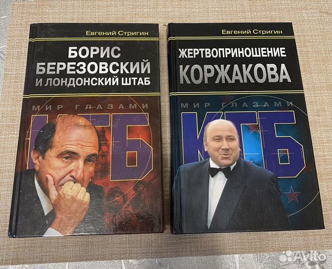 Книги кгб,фсб, о политике, Е.Стригин