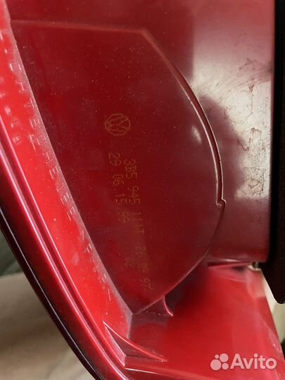 Задний фонарь volkswagen passat b5