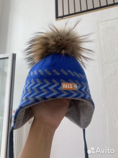 Шапка для мальчика nels 46
