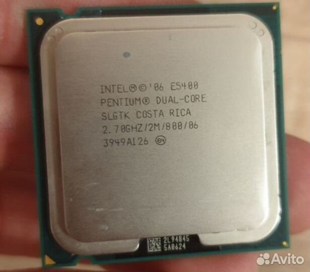 Процессор dual-core e5400