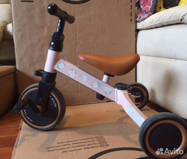 Беговел-трансформер Happy Baby adventure, 3 в 1