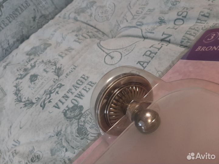 Полочка 50х10, матовое стекло для ванной. Новая