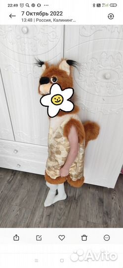 Костюм Белки 3-5 л