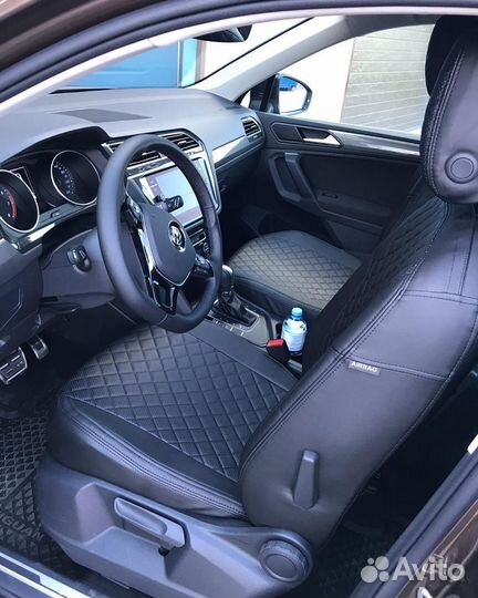 Автомобильные чехлы на Volkswagen Tiguan 2 (2017+)