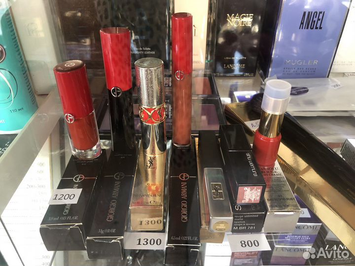 Консиллер Мэйбеллин,помада Armani,YSL,Lancôme