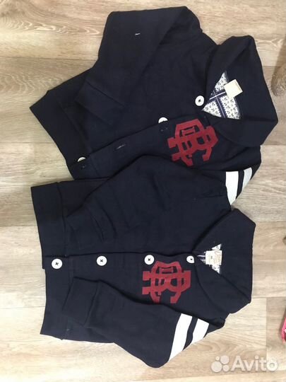 Кардиган для близняшек 110