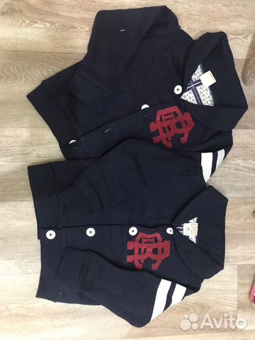 Кардиган для близняшек 110