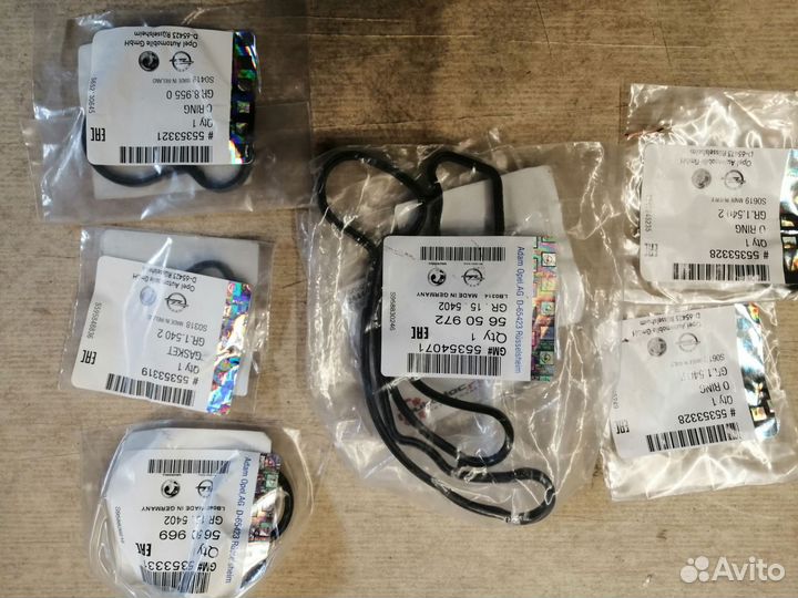 Комплект прокладок теплообменника opel / Chevrolet