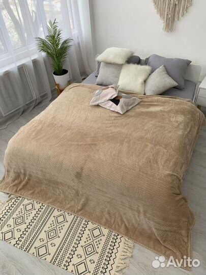 Плед покрывало 200х220 и 150х200см