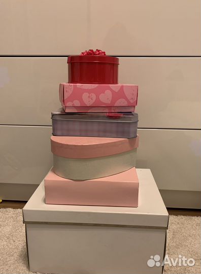 Красивые коробки для подарков, для хранения икеа