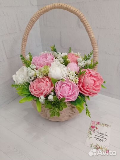 Букет из мыла