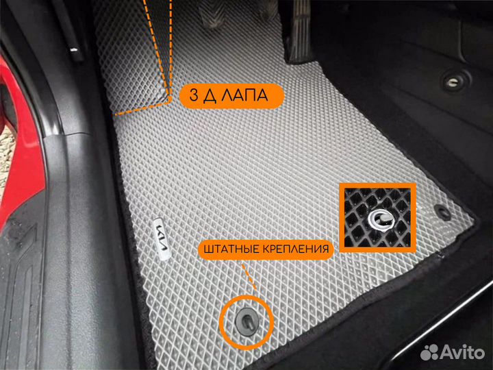 Коврики салонные EVA