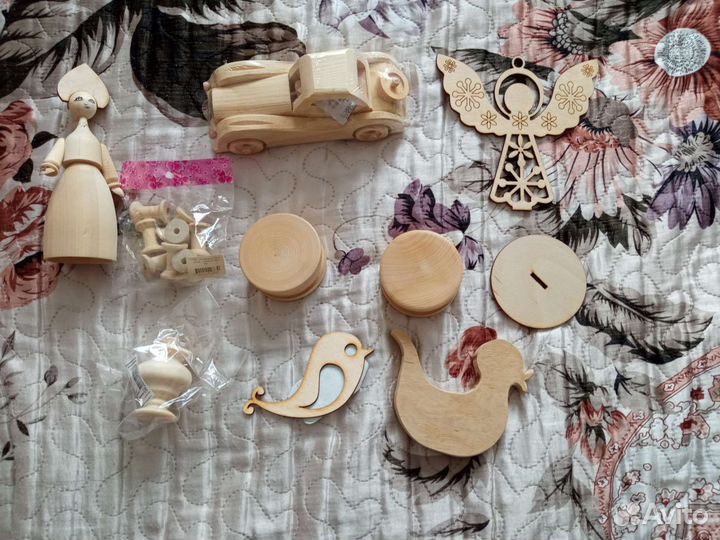 Деревянные заготовки для творчества