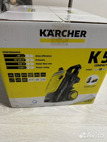 Новая мойка высокого давления Karcher K 5 Compact