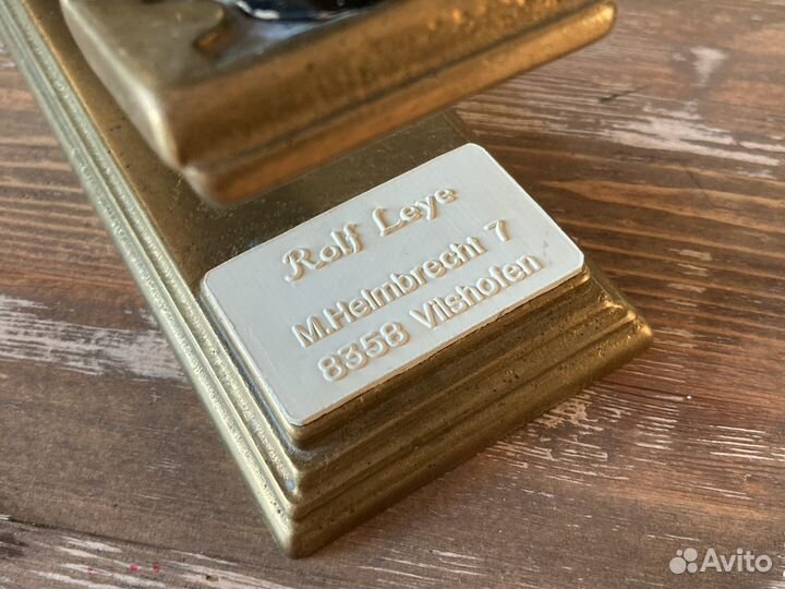 Пресс станок печать штамп германия старинная