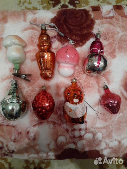 Елочные игрушки СССР