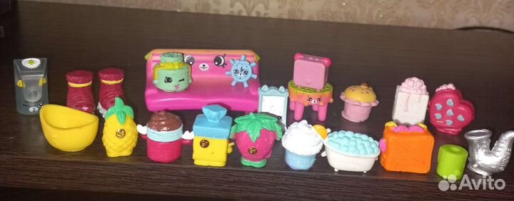 Пакетом shopkins,лалалупси,лошадки филли