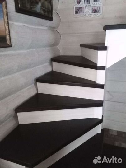 Изготовление и монтаж деревянных лестниц